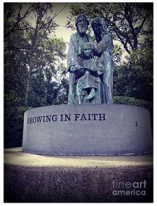 Growing In Faith - Catholic Photograph by Frank J Casella