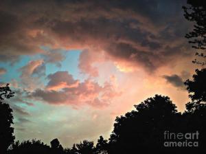 Beautiful Colored Sky - This Weeks Feature by Frank J Casella